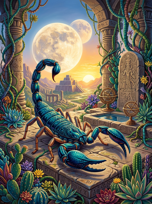 Twin Moon Temple Scorpion (80 Colours)