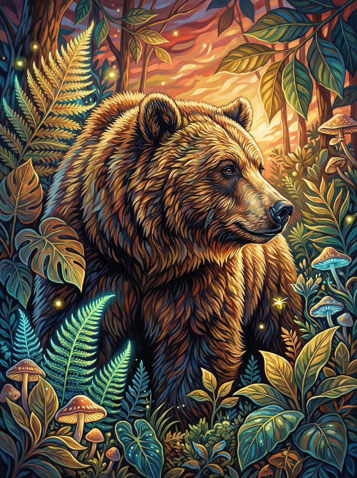 Twilight Forest Bear (80 Colours)