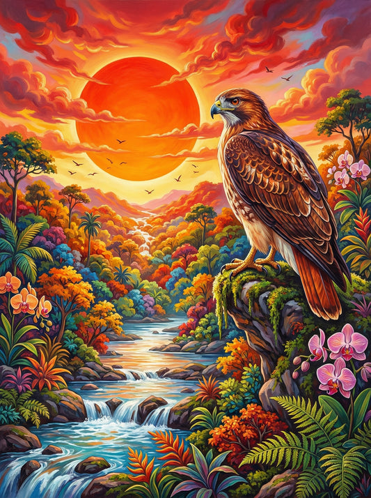 Crimson Sun Sentinel (120 Colours)