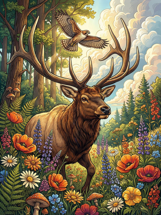 Meadow Crown Elk (80 Colours)