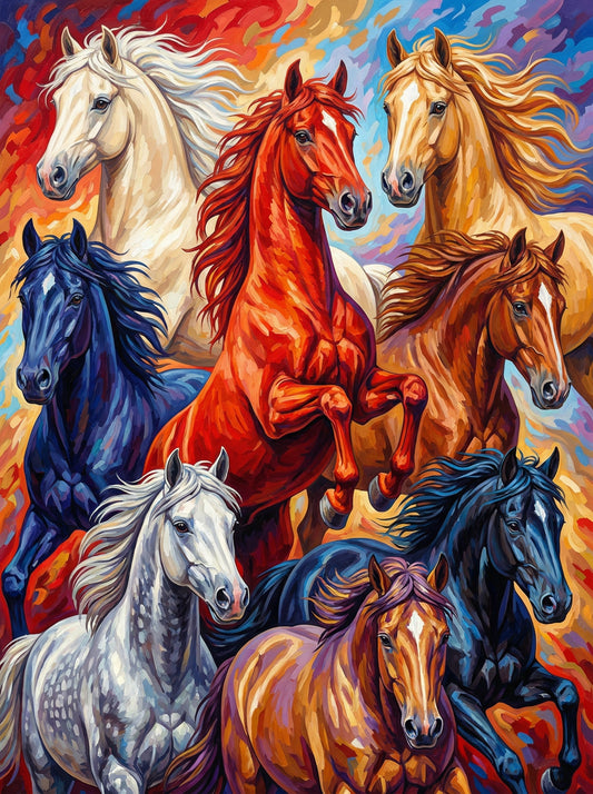 Wildfire Seven Stallions (120 Colours)