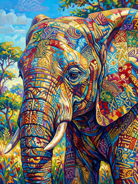 Patchwork Tusker Spirit (80 Colours)