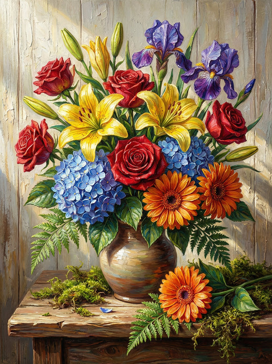Sunlit Garden Bouquet (80 Colours)