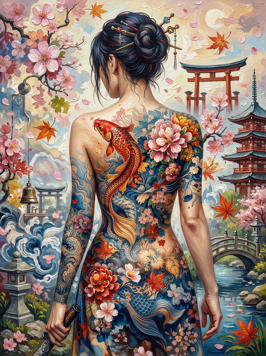 Koi Tattoo Serenity (80 Colours)