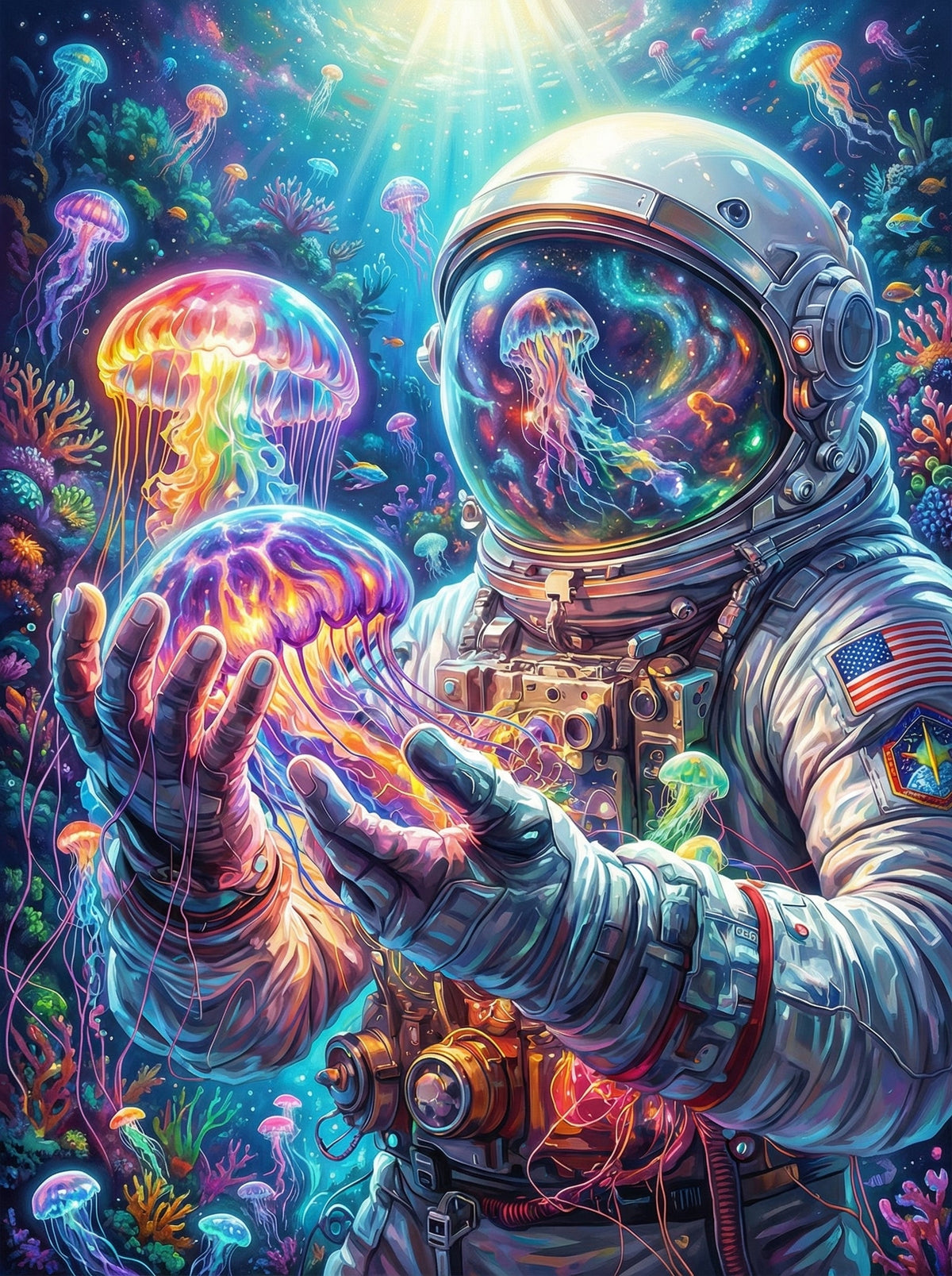 Cosmic Jellyfish Explorer (120 Colours)
