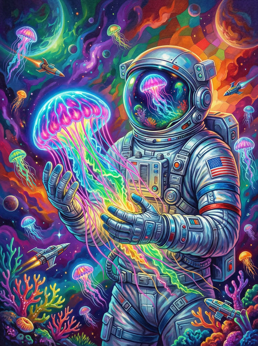 Galactic Jellyfish Voyage (80 Colours)