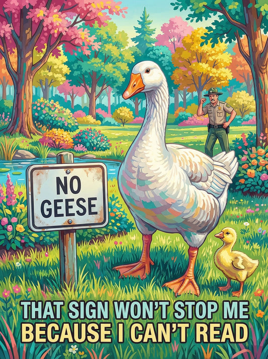 Defiant Goose Crossing (120 Colours)