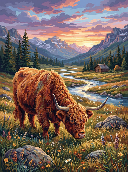 Highland Meadow Cow (80 Colours)