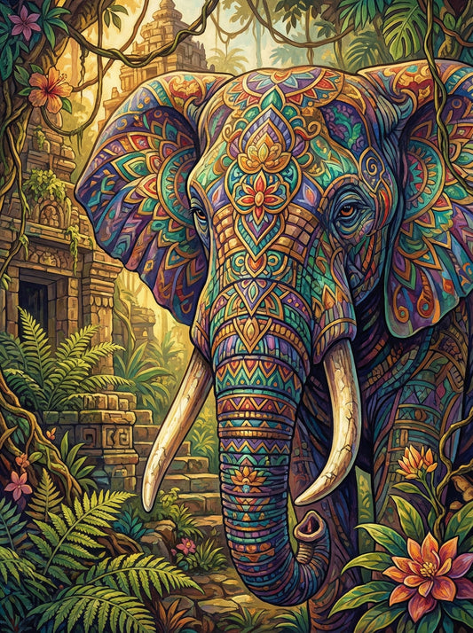 Temple Spirit Elephant (120 Colours)