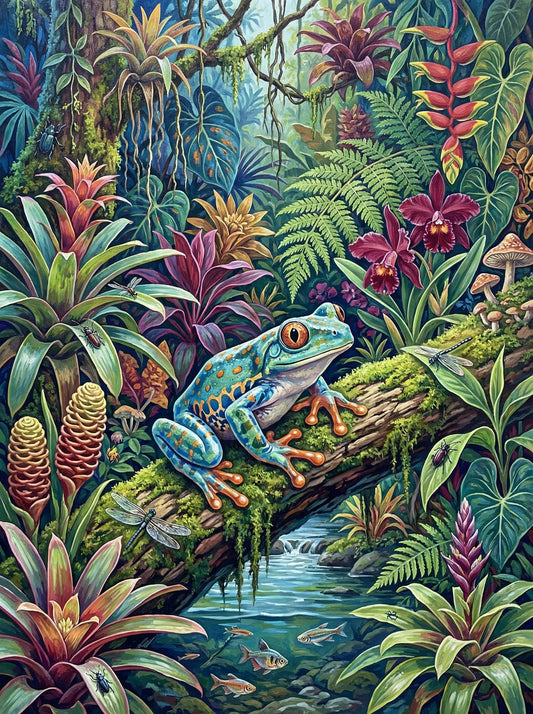 Tropical Jungle Frog (80 Colours)