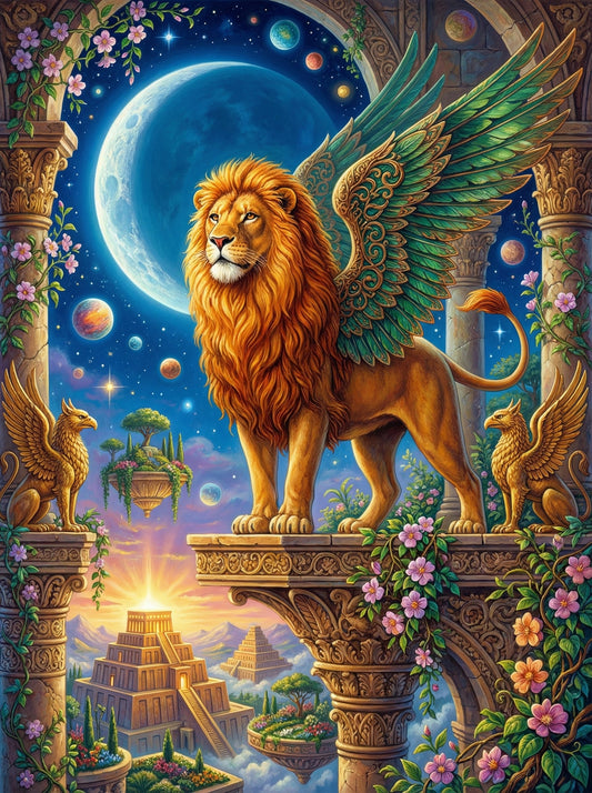 Celestial Winged Lion (120 Colours)