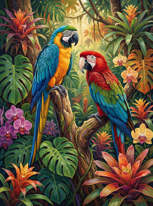 Tropical Parrot Paradise (120 Colours)