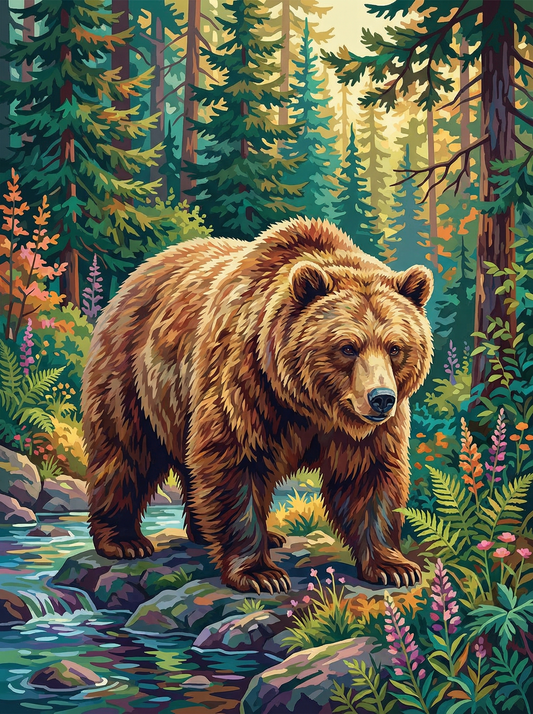 Woodland Stream Bear (120 Colours)