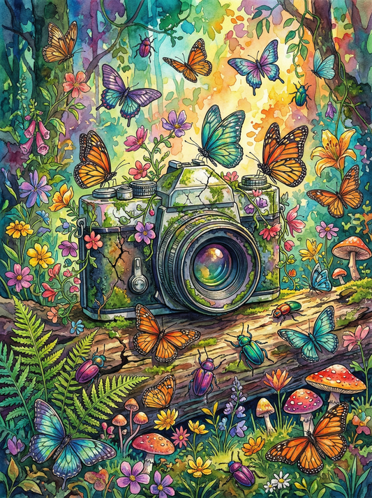 Enchanted Butterfly Camera (120 Colours)