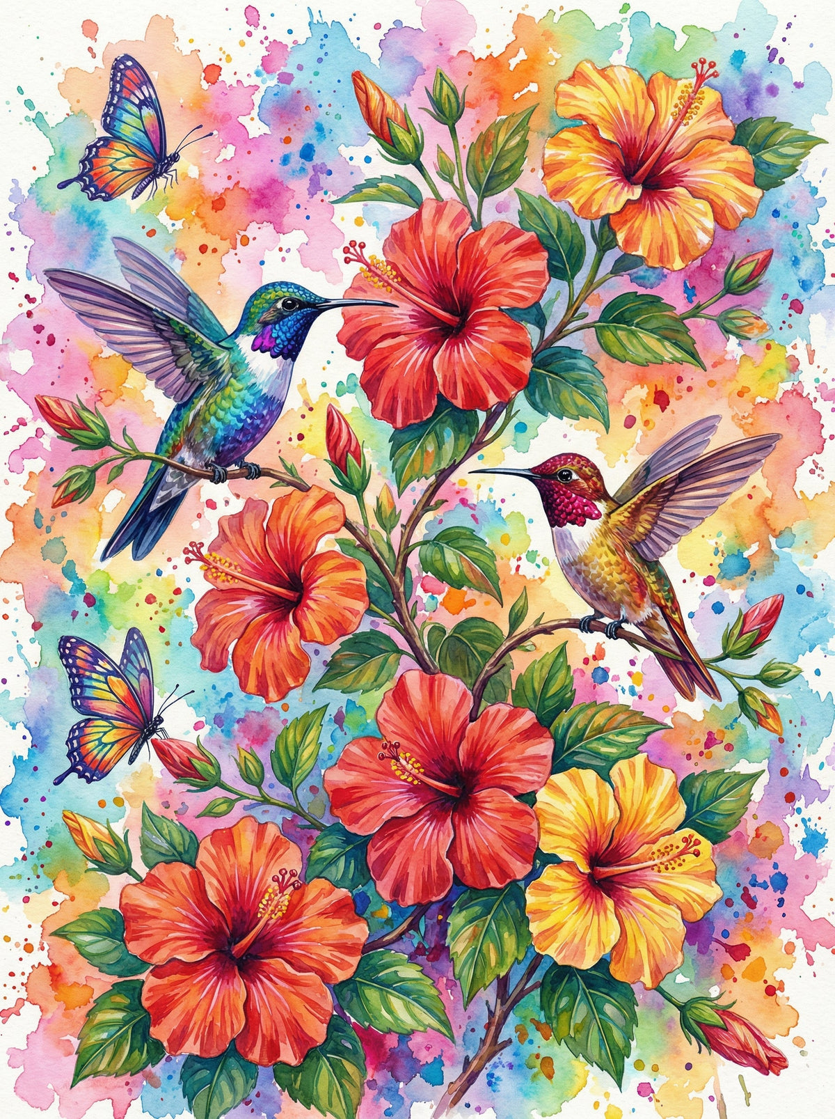 Hummingbird Tropical Nectar Harmony (120 Colours)