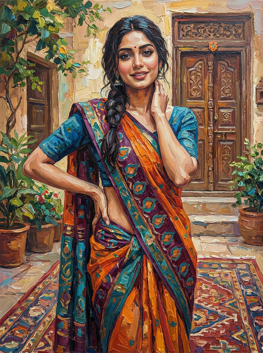 Indian Woman Heritage (120 Colours)