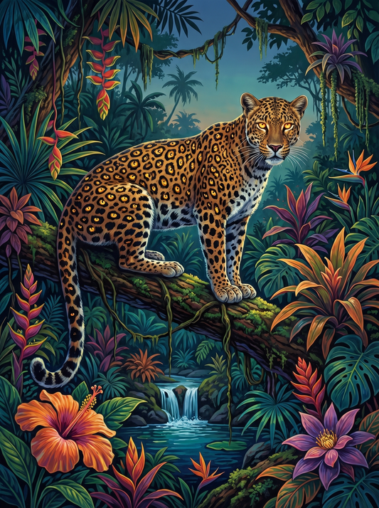 Jungle Leopard Paradise (120 Colours)