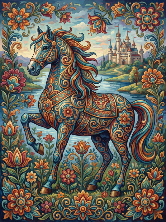 Magical Castle Horse (120 Colours)