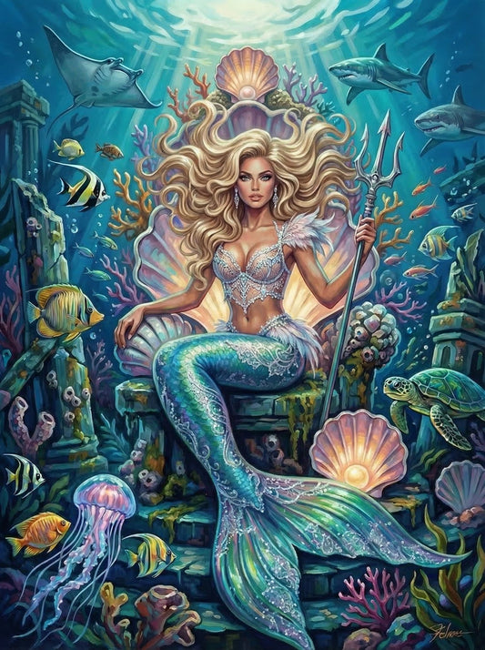 Magical Mermaid Ocean Treasure (120 Colours)