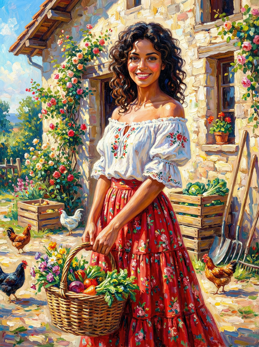 Sunlit Cottage Harvest (120 Colours)