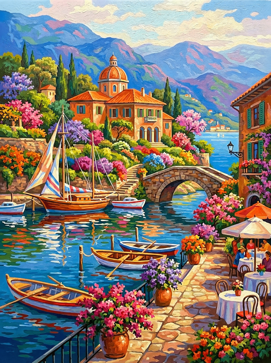 Mediterranean Harbor Village (120 Colours)