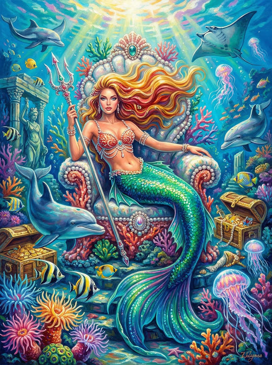 Mermaid Treasure Underwater (120 Colours)