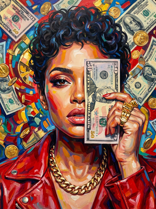 Money Moves Woman (80 Colours)