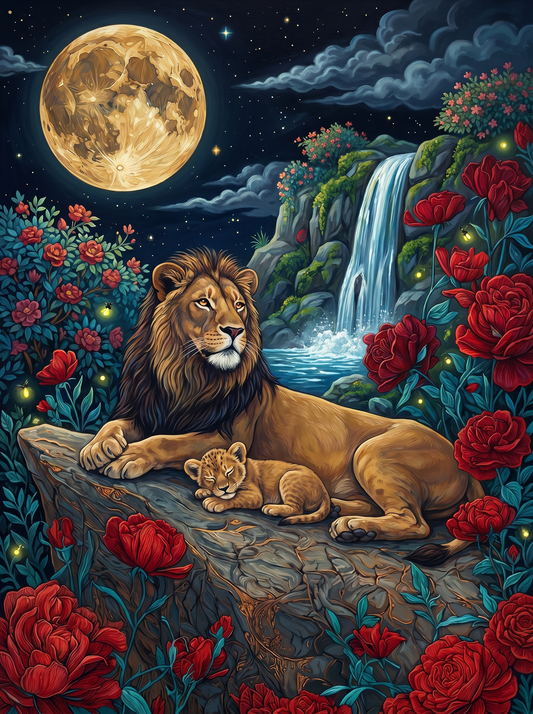 Moonlit Lion Dynasty (120 Colours)
