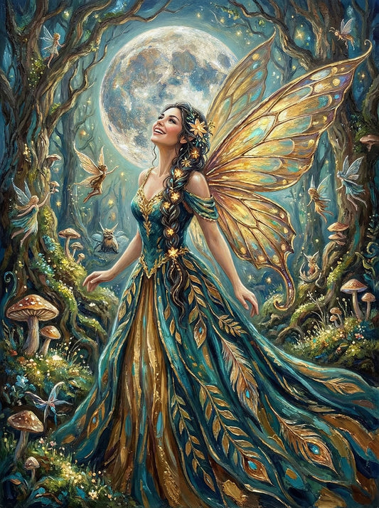 Moonlit Woodland Fairy (80 Colours)