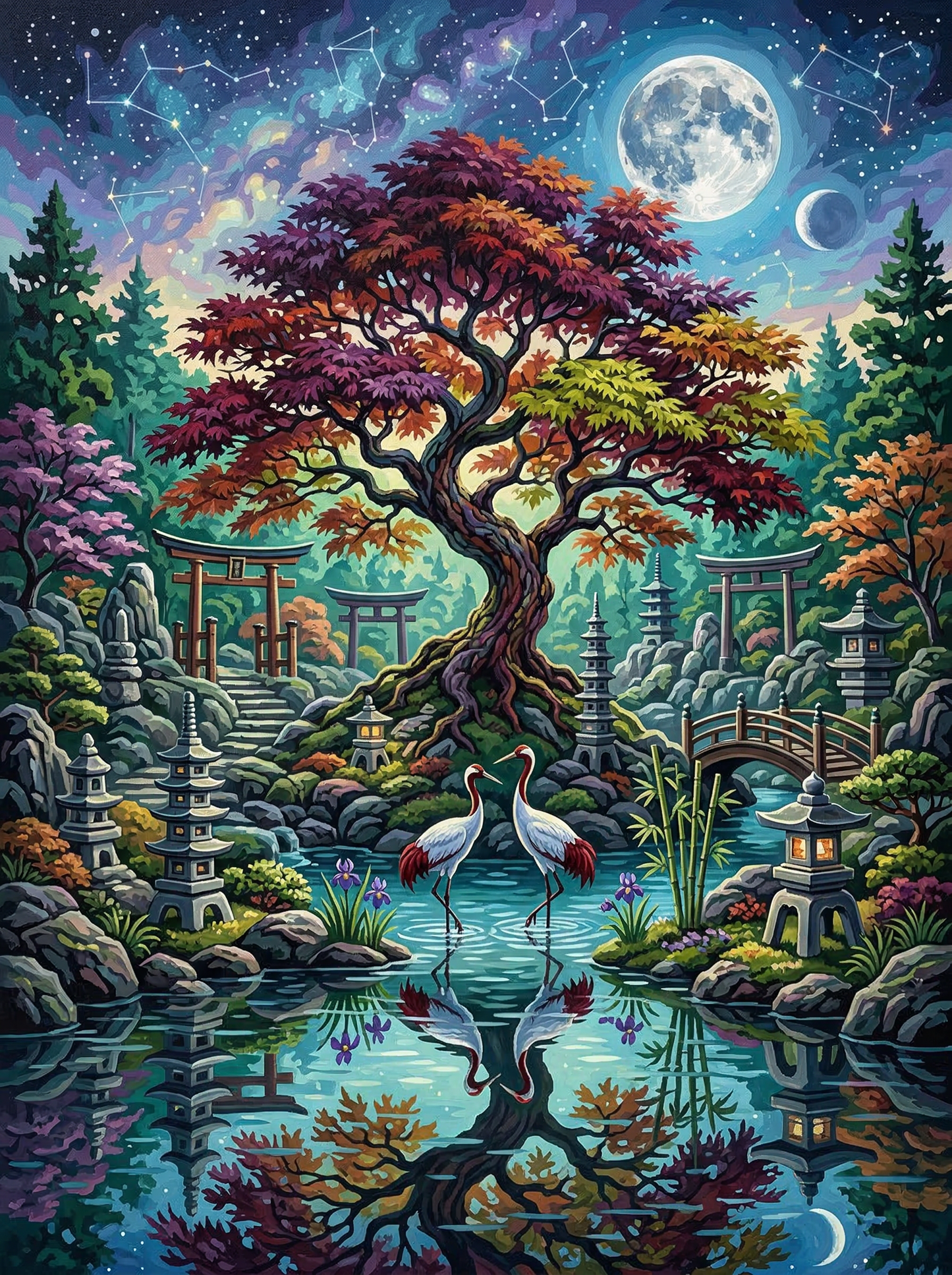 Moonlit Zen Garden (120 Colours)