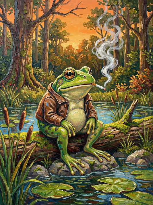 The Frog Knows Things (120 Colours)