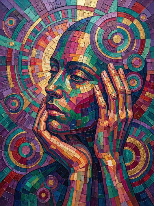 Mystical Geometric Portrait (80 Colours)