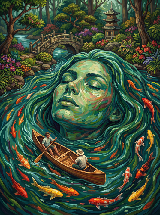 Nature Spirit Forest Face (80 Colours)