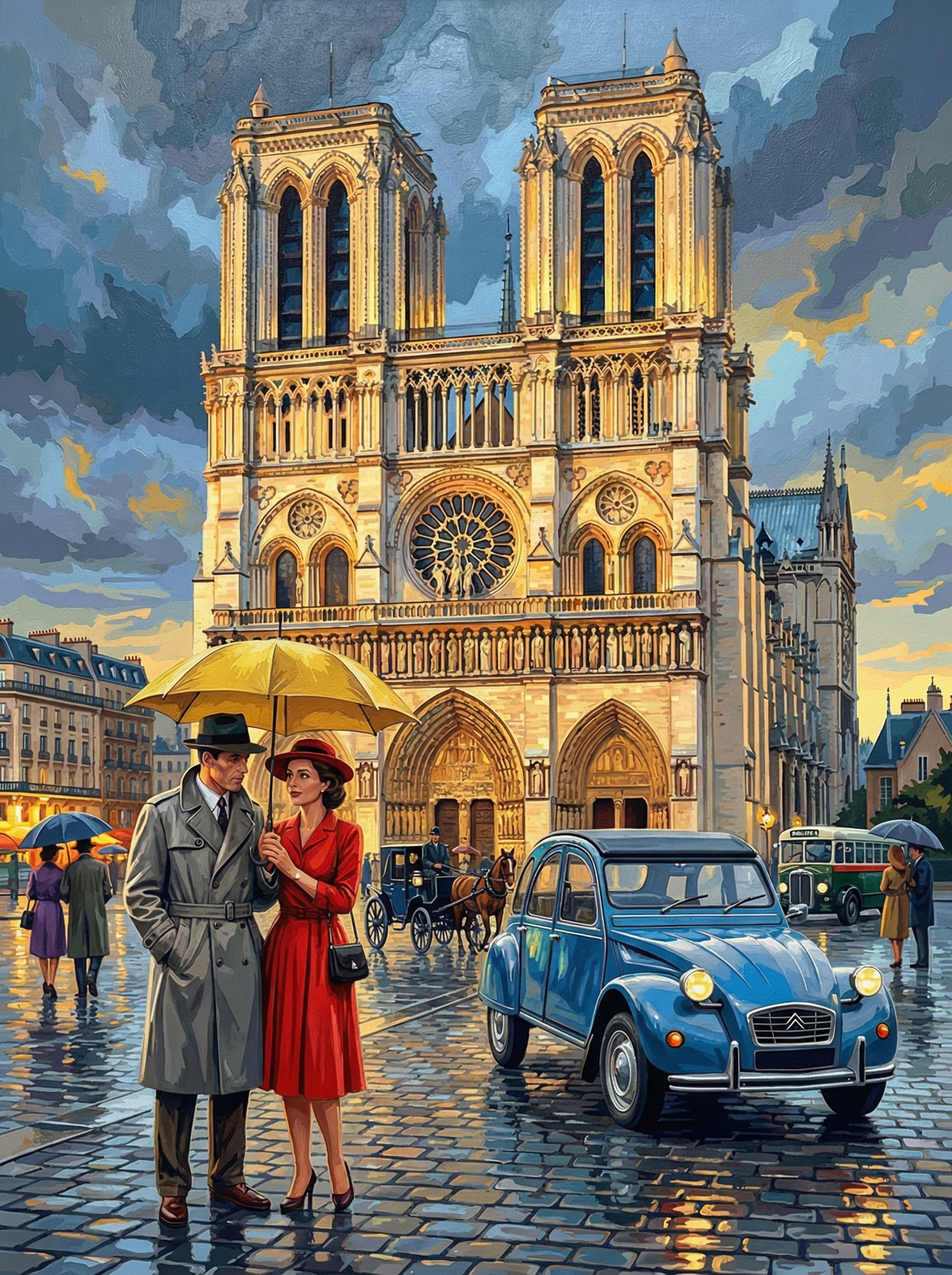 Notre Dame Romance Rainy Day (80 Colours)