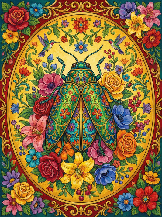 Ornate Beetle Garden (80 Colours)