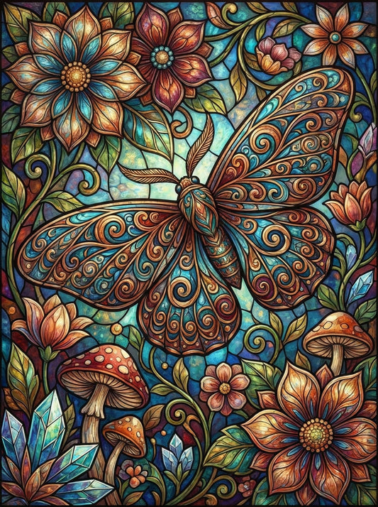 Ornate Garden Moth (80 Colours)