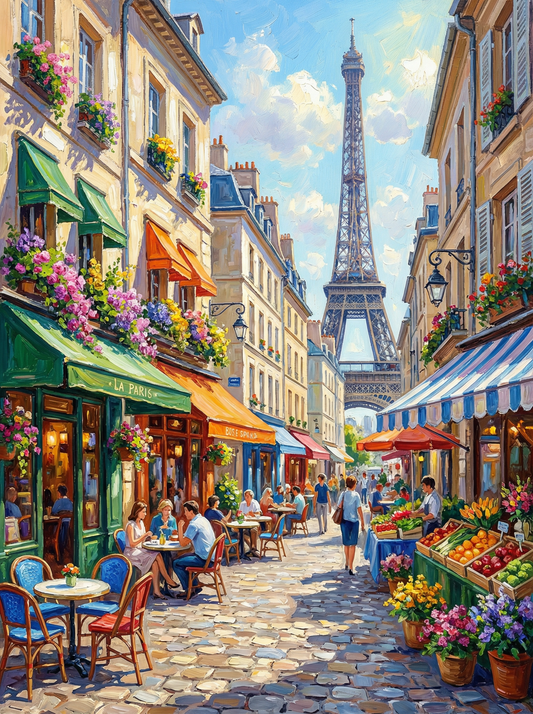 Parisian Market Street (120 Colours)