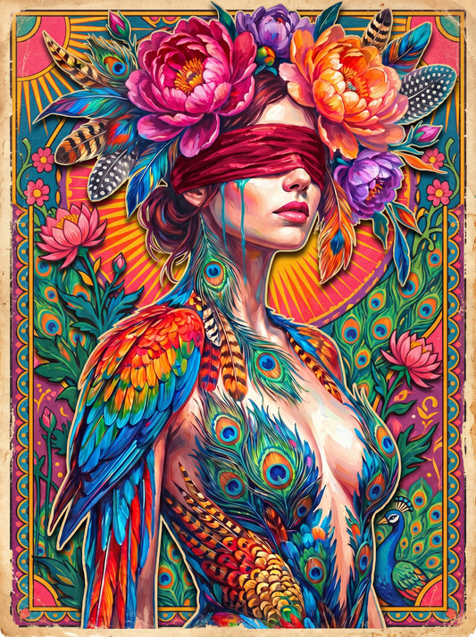 Peacock Feather Maiden (120 Colours)