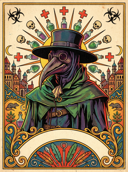 Plague Doctor Tarot (120 Colours)