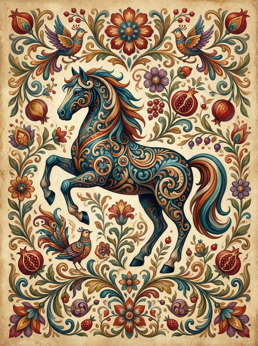 Prancing Horse Garden (80 Colours)