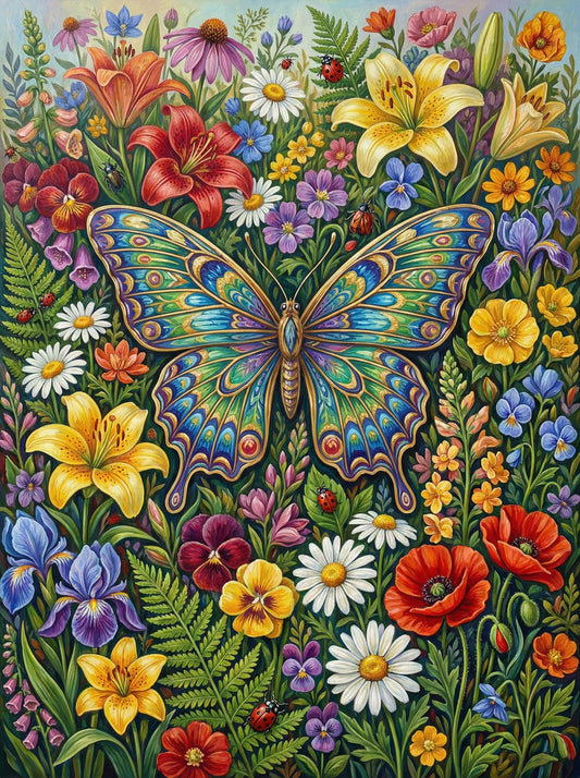 Rainbow Butterfly Garden (80 Colours)