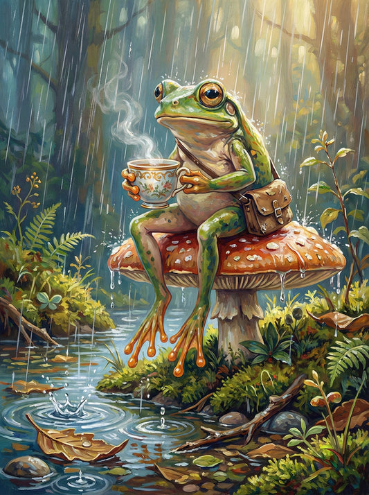 Rainy Day Frog Tea (120 Colours)
