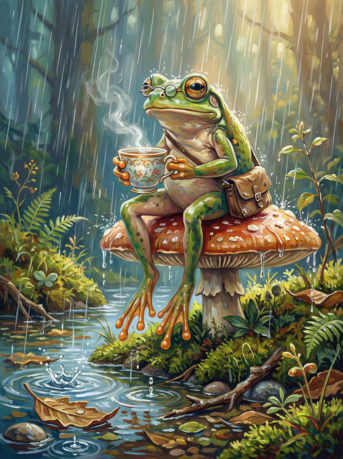 Rainy Frog Mushroom (120 Colours)