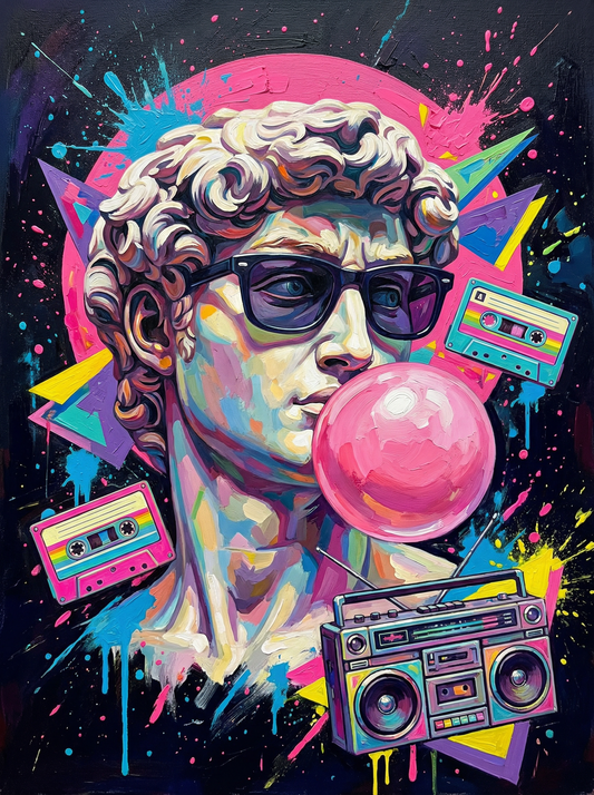 Retro Statue Bubblegum (80 Colours)
