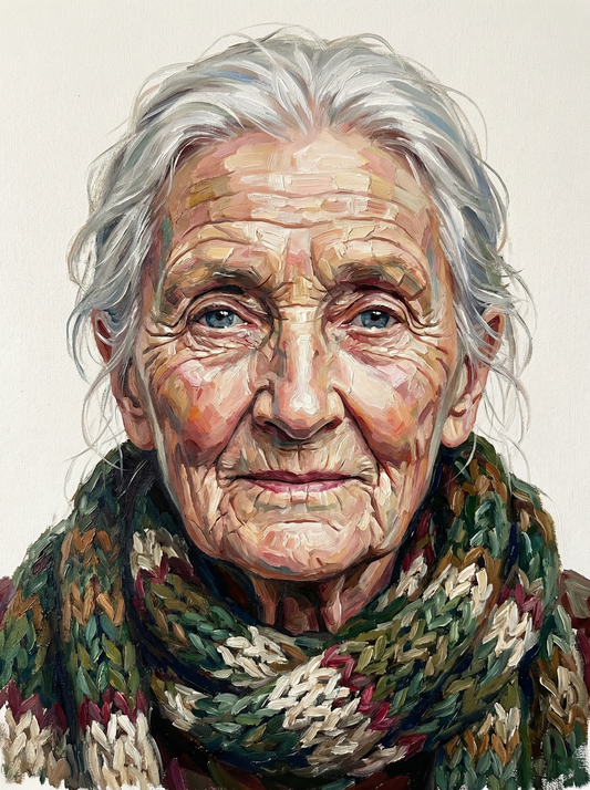 Serene Elder Face (120 Colours)