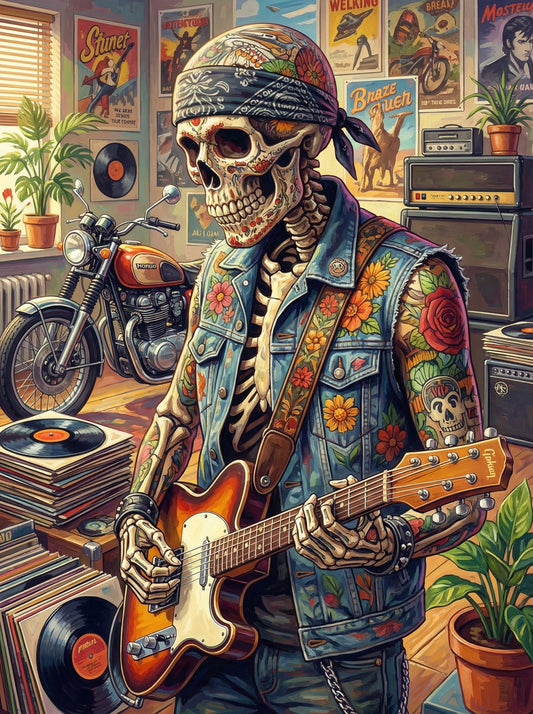 Skeleton Rock Rebel (80 Colours)