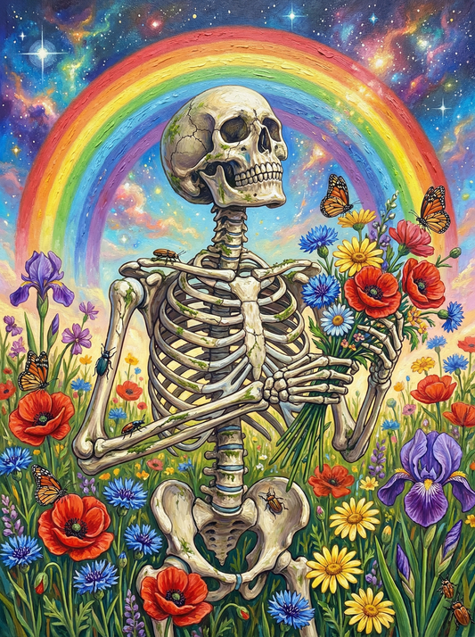 Skeleton Rainbow Bouquet (120 Colours)