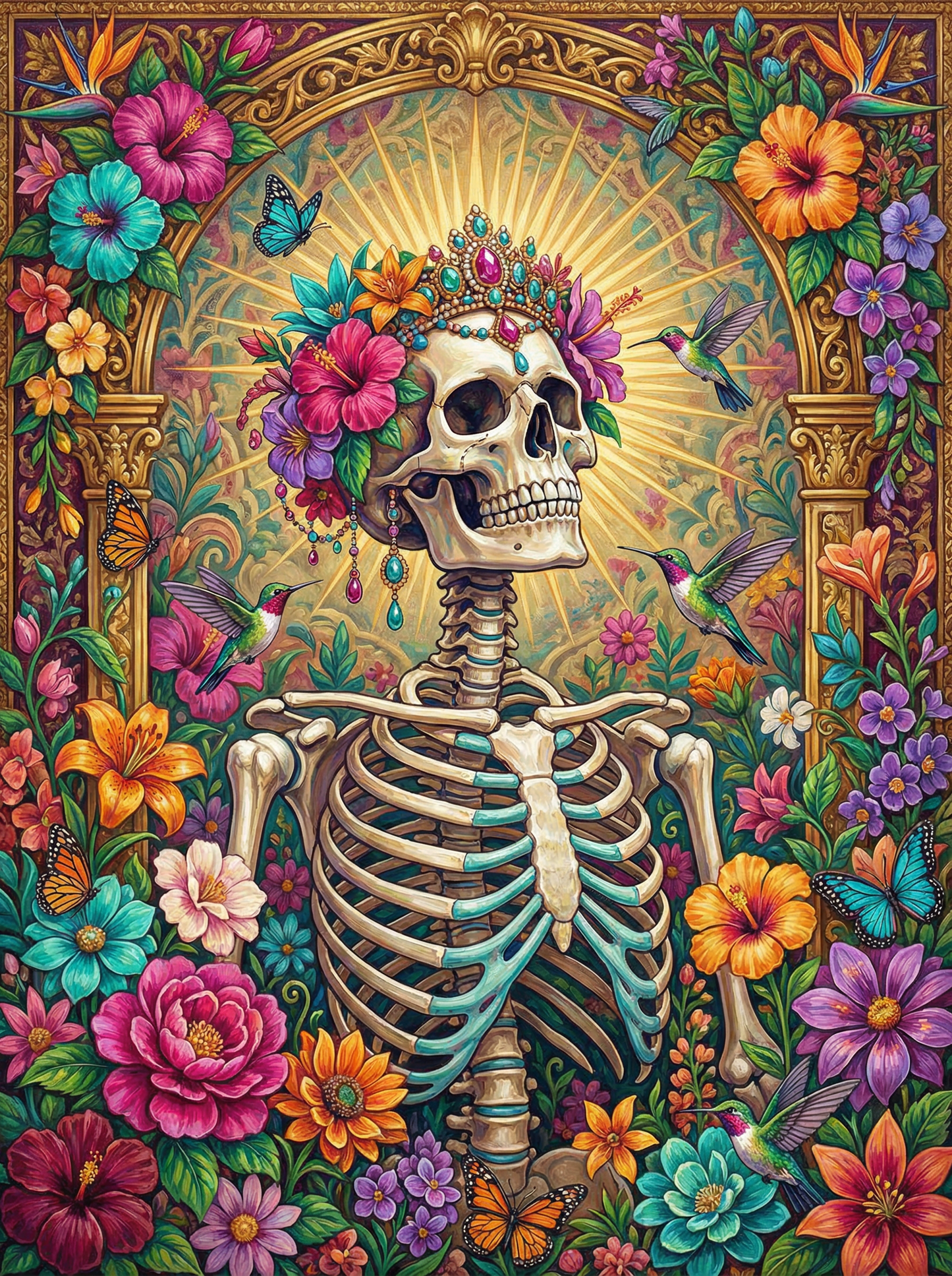 Skull Garden Meditation (80 Colours)