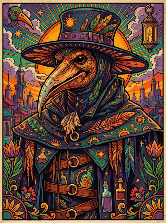 Steampunk Plague Doctor (120 Colours)