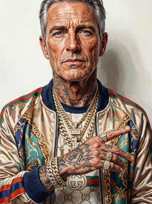 Street Style Tattooed Man (120 Colours)